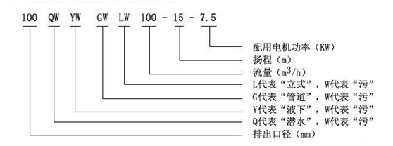 QW潜水排污泵 无堵塞排污泵 移动排污泵 QW(图1)